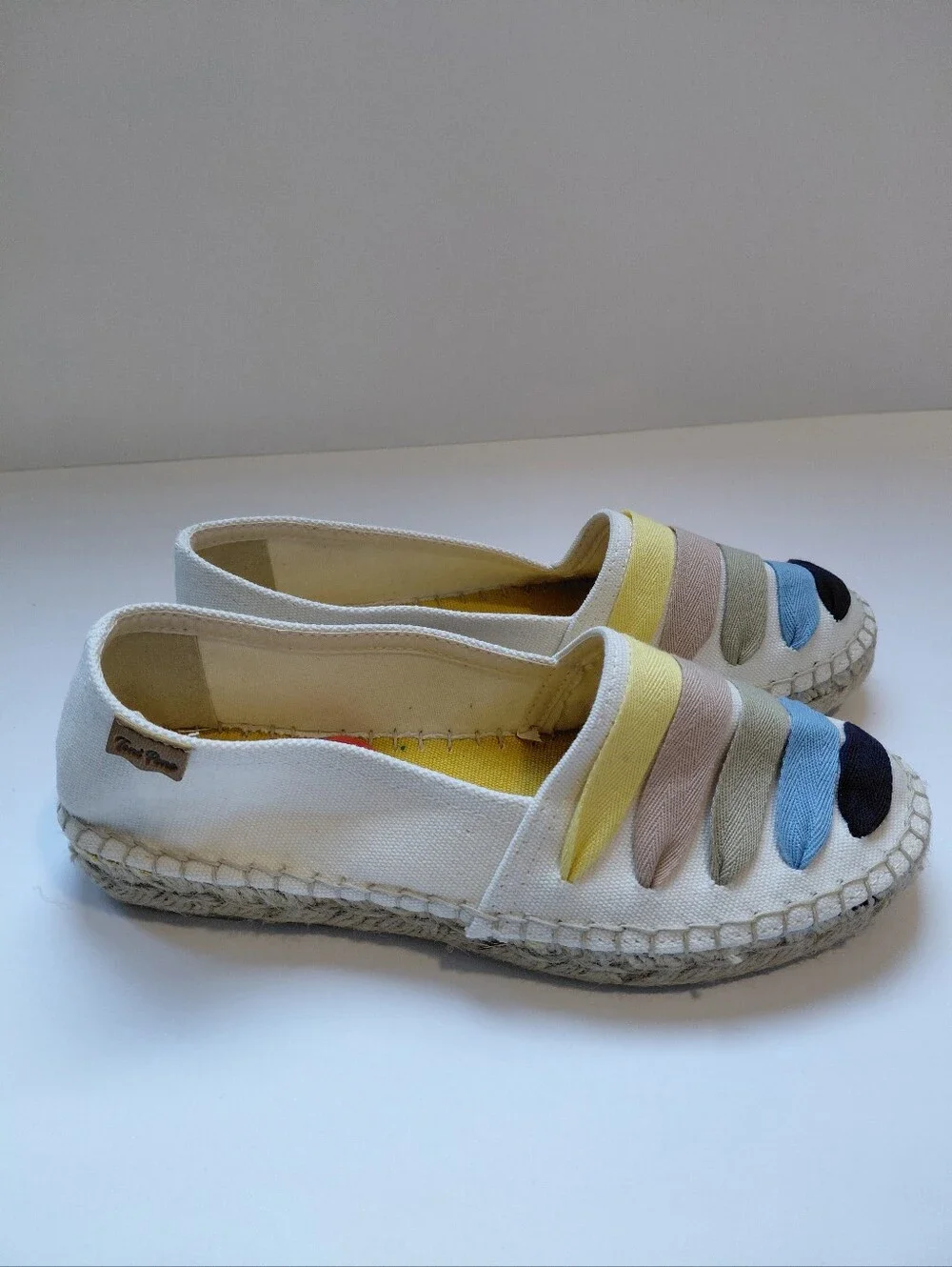 Toni Pons Origens Women's Flat Espadrilles In Sun Rose Made In Spain EU Size 37
